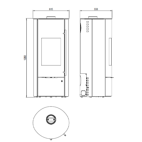 Kaminofen Olsberg Tolima Aqua map